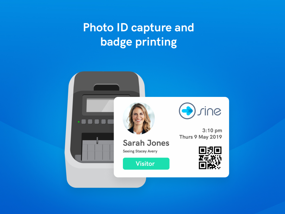 screenshot of Honeywell Forge Visitor Management